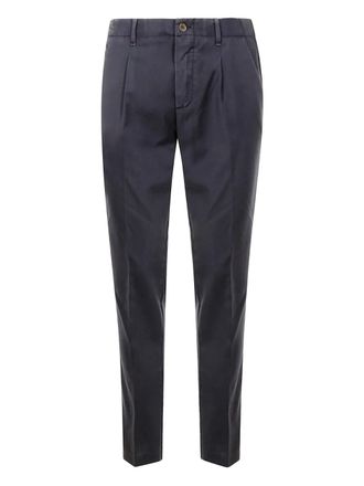 Myths pleated wool pants - men - Wool - 56 - Blue