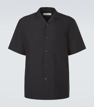 Umit Benan Camicia bowling Havana in seta