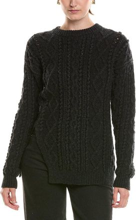 3.1 Phillip Lim Wool Popcorn Cable Sweater