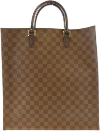 Louis Vuitton Pre-owned Tote Bags, female, Brown, Size: ONE SIZE Pre-owned Damier Tote Bag