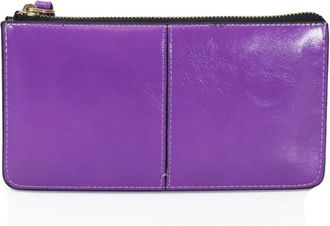 Generic Womens Wallet, Large Capacity Slim Phone Purse, Credit Card Holder Wallet with Multiple Card Slots Zipper Pocket (Lilac)