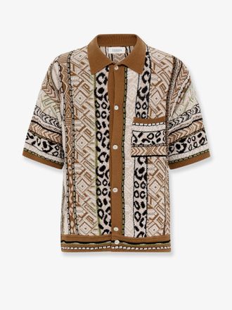 Laneus Camicia in maglia multicolore - LANEUS - gender_Man