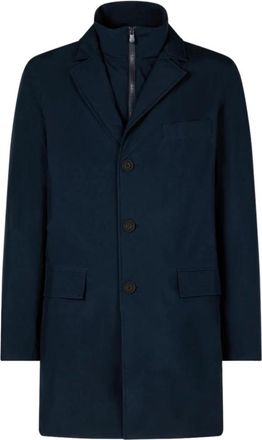 Save The Duck Hombre, Abrigos, Azul, Talla: M