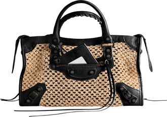 Balenciaga Natural Le City Small Satchel
