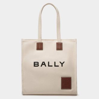 Bally Akelei Canvas Tote Bag