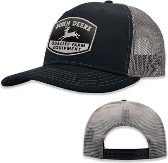John Deere Moline Fit Hat, Black, One Size