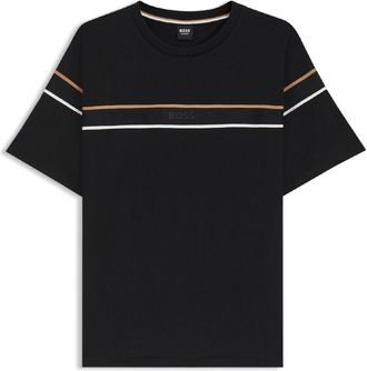 HUGO BOSS Unisex volwassen iconisch T-shirt (Zwart)