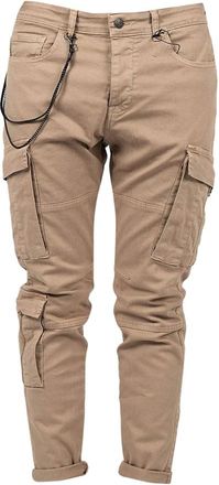 Xagon Man Pantaloni dritti - - Trousers - Uomo - Beige - M
