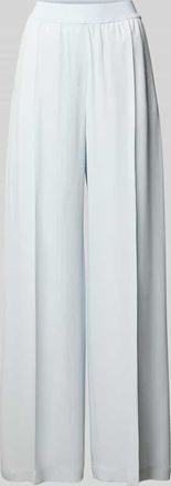 HUGO BOSS Weite Hose aus reiner Viskose Modell TIANA10 in Hellblau, Gr&ouml;&szlig;e 34