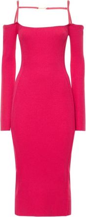 Jacquemus Kleedjes - Dames - Casual kleedjes - Roze - S - Kleedjes