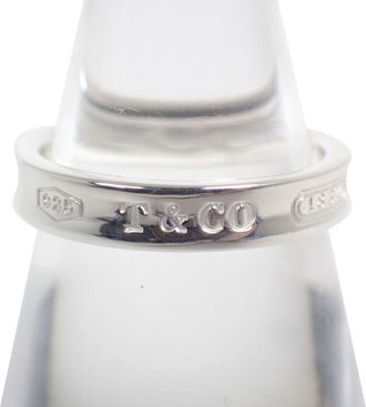 Tiffany & Co. Silver Sterling Silver 925 Band Ring (Pre-Owned)