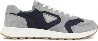 Prada Blue Color-Block Prax Sneakers