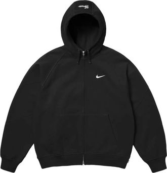 SUPREME x Nike Felpa con cappuccio e zip SS25 - Black - Nero