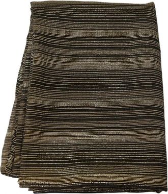 Dolce & Gabbana Metallic Goud Zijde Stretch Sjaal Wrap - Dames - Zijden sjaals - Veelkleurig - ONE Size - Accessoires