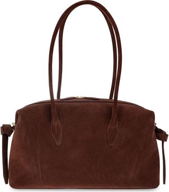 Yuzefi Tassen, Dames, Roze, ONE Size, Leer, Brioche Duffle