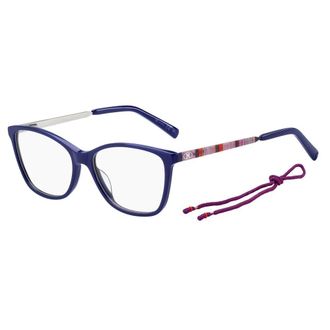 M Missoni Glasses, female, Blue, Size: ONE SIZE Mmi-0032-Pjp Glasses