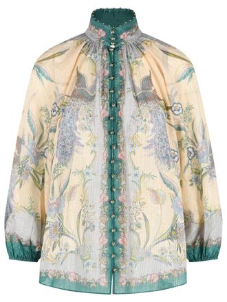 Zimmermann Camicetta in misto cotone color crema Zimmermann Indra Billow