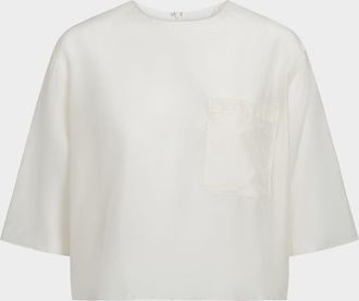 TWP New Ex Semi-Sheer Tee