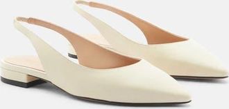 Scarosso Viviana Ballerinas in Cream - Calf at Nordstrom, Size 37.5