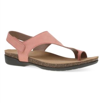 Dansko Womens Reece Walking Sandal In Rose