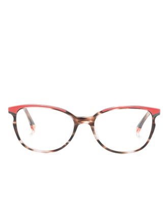 Etnia Barcelona Veracruz tortoiseshell-effect glasses - Brown