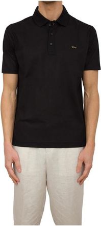 Paul & Shark Heren, Tops, Zwart, Maat: 2XL Katoen