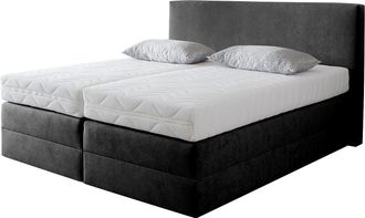 Westfalia Polsterbetten Boxspringbett wahlweise mit Kaltschaum-Topper