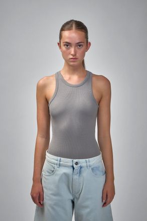 Alaia Sculpting Rib Jersey Bodysuit