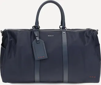 Kiton Leather-trim Travel Duffle Bag Male UNI