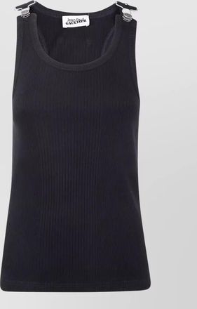 Jean Paul Gaultier cotton printed tank top