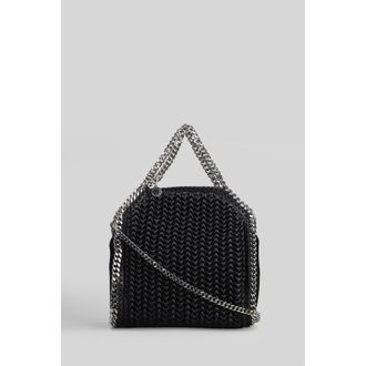 Stella McCartney Stella Mccartney Falabella Mini Shoulder Bag In Black Polyester