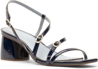 Frances Valentine Lexi Slingback Sandal in Navy at Nordstrom, Size 8.5