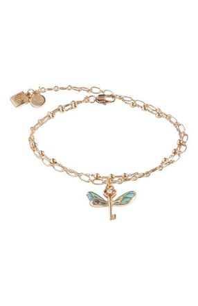 Alex and Ani Harry Potter Flying Keys Adjustable Bracelet in Blue Green at Nordstrom