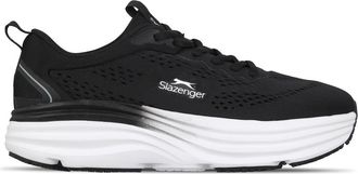 Slazenger Chunky Trainers Womens Black/White 5 UK