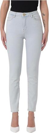 Pinko Pinko, Dames, Jeans, Blauw, Maat: W30 Katoen