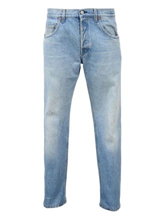 Gucci washed jeans - men - Cotton - 46 - Blue