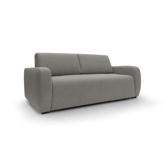Divani.Store Divani.store - Duna Sof&aacute; Cama Convertible Con Colch&oacute;n De 20 Cm De Tela Suave Flameada E Impermeable 215 Cm (mat. 160x197) Taupe