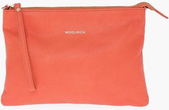 Woolrich Hammered Leather Shoulder Bag size One Size