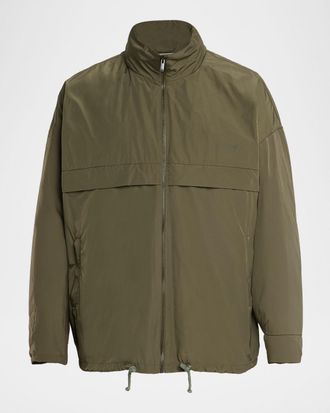 Saint Laurent Men & apos;s Water-Repellent Serge Jacket