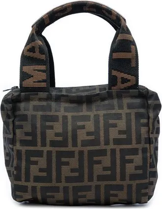 Fendi Pre-owned Fendi Mini Zucca Canvas Handbag Ladies 4M6T3BPG0O5T43XC
