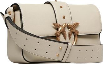 Pinko Pinko Crossbody Bags - Crossbody bag Love One Mini - Gr. unisize - in Wei&szlig; - f&uuml;r Damen