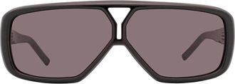 Saint Laurent Black Irregular Ladies Sunglasses SL 569 Y 001 63