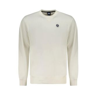 North Sails Sweatshirts, male, Beige, Size: 3XL Long-sleeved Sweatshirt