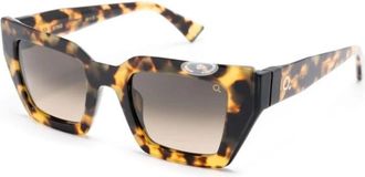 Etnia Barcelona Bruin/Havana Zonnebril Stijlvol Must-Have - Dames - Zonnebrillen - Veelkleurig - 47 MM - Accessoires