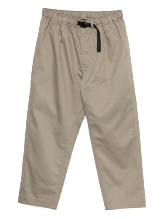 Goldwin Pantaloni Easy con cintura - Marrone