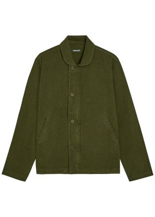 Labo.art Cotton Overshirt - Olive - 2 (XS)
