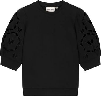 Fabienne Chapot Henriette cut-out sleeve T-shirt - Black