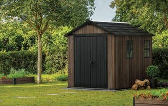 Keter Caseta Cobertizo Resina Jardin Signature Apex 759 Keter