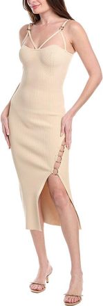 Nicholas Jules Rib Knit Cage Dress