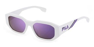 Fila SFI315 847X Mens Sunglasses White Size 54